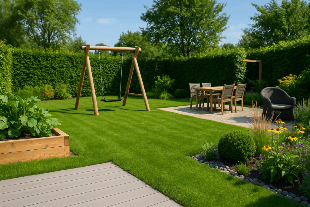 Paysagiste pour jardin familial