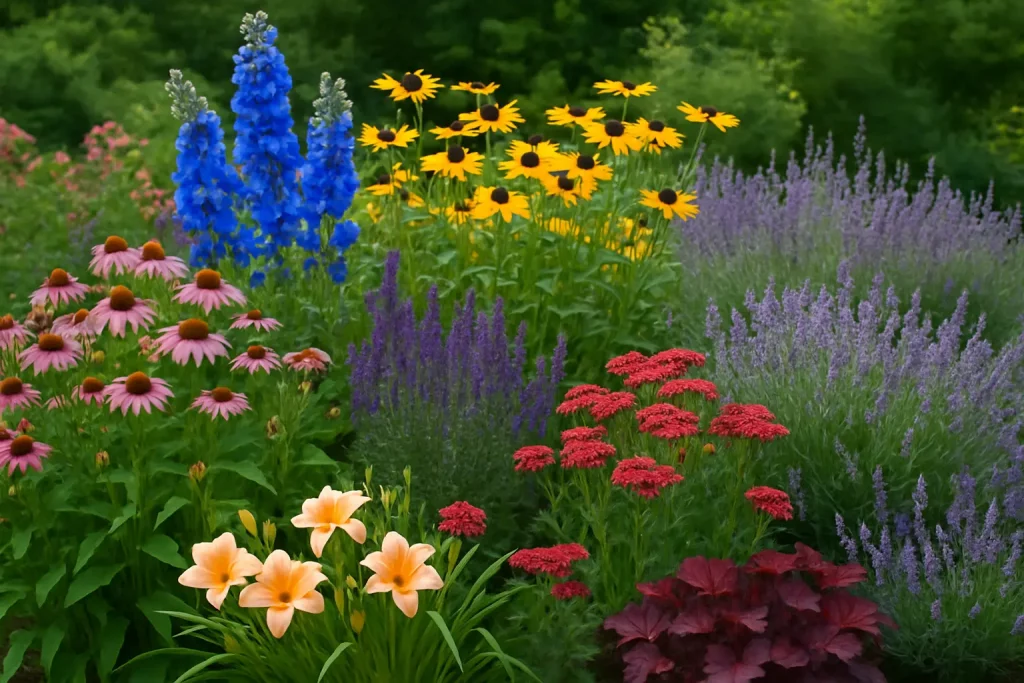 Quelles plantes pour massif fleuri