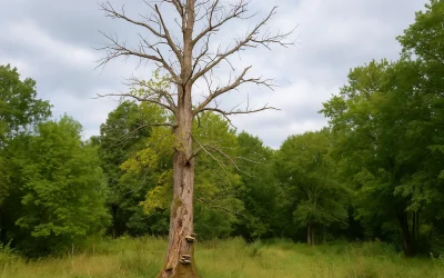 Quand abattre un arbre malade : guide complet