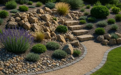 Aménagement jardin avec pierres : guide & conseils