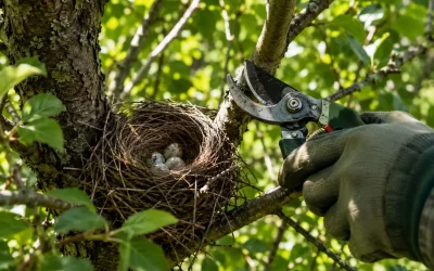 Élagage et nidification : ce que dit vraiment la loi